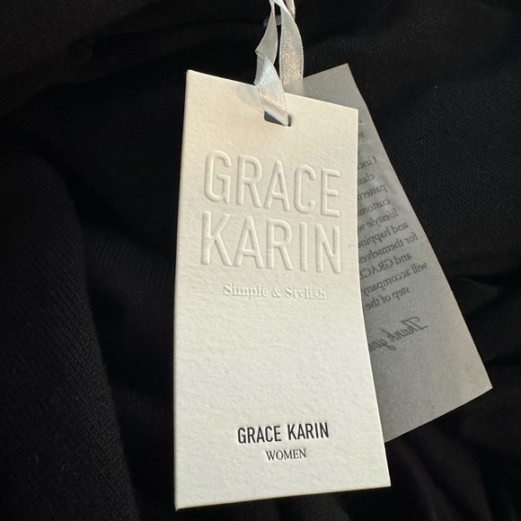 NWT GRACE KARIN Women's Open Front Cardigan Long Knitted Sweaters w/Pockets, XL - Picture 8 of 11